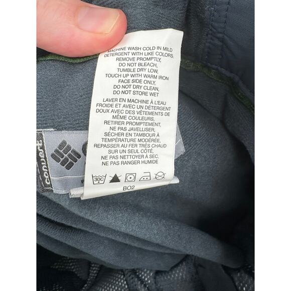 Columbia Convert Snowboard Pants Mens XL Black Fleece Lined Skiing - Picture 9 of 11